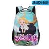 Cartoon Novelty Kpop Youthful School Bags Unisex Japan Anime Lost Witch Travel Bags 3D Print Oxford Notebook Shoulder Backpacks