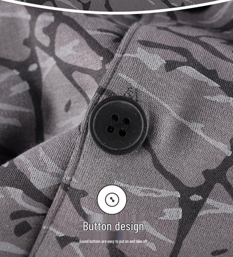 Men's Cotton Pajama Set - Long Sleeve & Pants, Spring To Winter, Casual Outdoor Wear, Plus Size Available