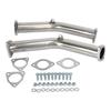 2 Test Pipes Decat Non Reson Straight Exhaust For Nissan 350Z Infiniti G35 FX35