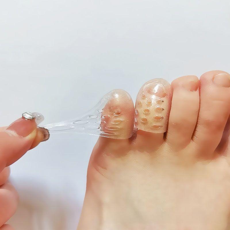 Silicone Toe Protection Cover: Softens Calluses & Corns, Provides Anti-Wear Support & Correction