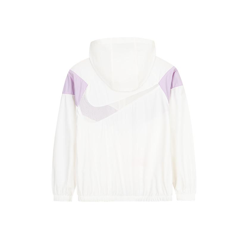 New Nike Jacket SS25 Pure White Children Aged 3 7 Years Old II3054-100