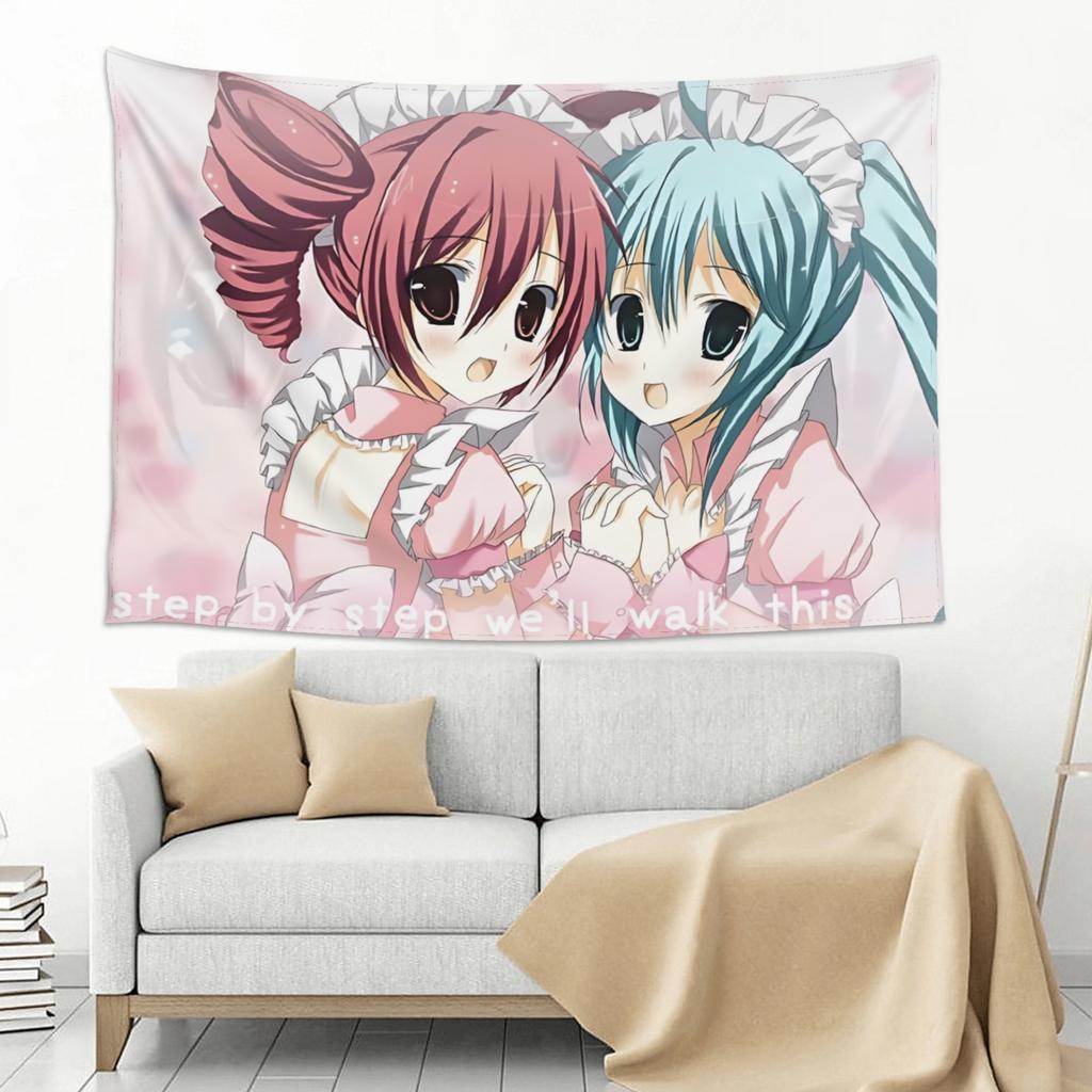 Hatsune Miku Cutecore Tapestry Room Decoration Home Decoration Tapestry Decor Accessories Cute Room Decor