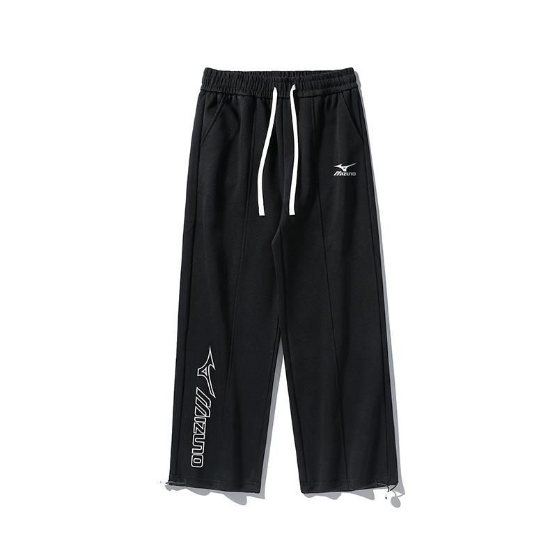 Mizuno Casual Pants Unisex Thickened And Fleece Lined Straight Fit Pants A2CD2557-0 4XL
