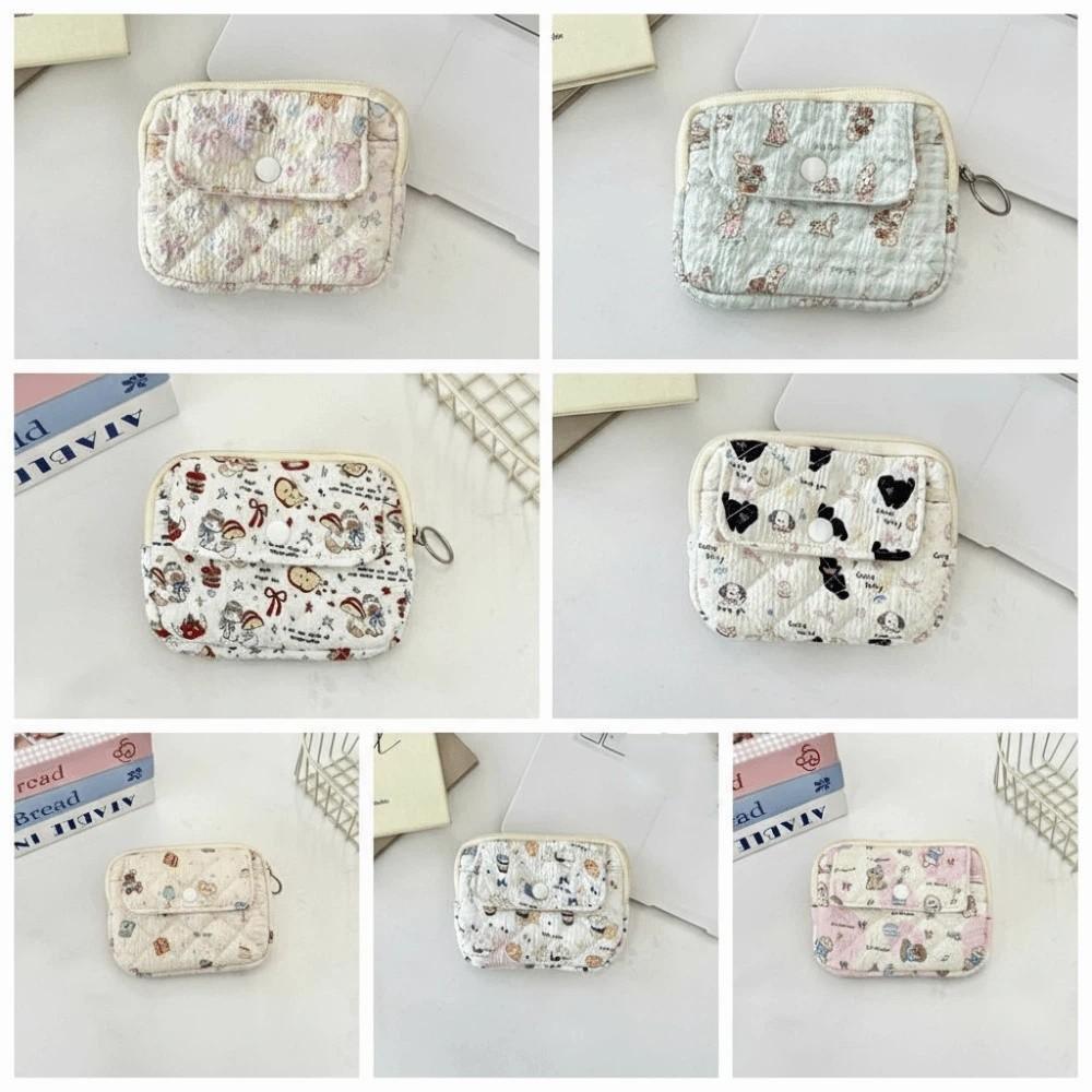 Korean Style Small Lipstick Bag Multifuctional Cute Wallet Sanitary Napkin Storage Bag  Daily