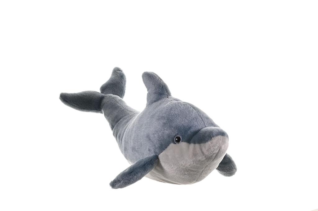 Wild Republic Dolphin Plush Sea Soft W27 X D48 X 22469 Toy, Creature, Realistic, Material, Cuddlekins, H21cm,
