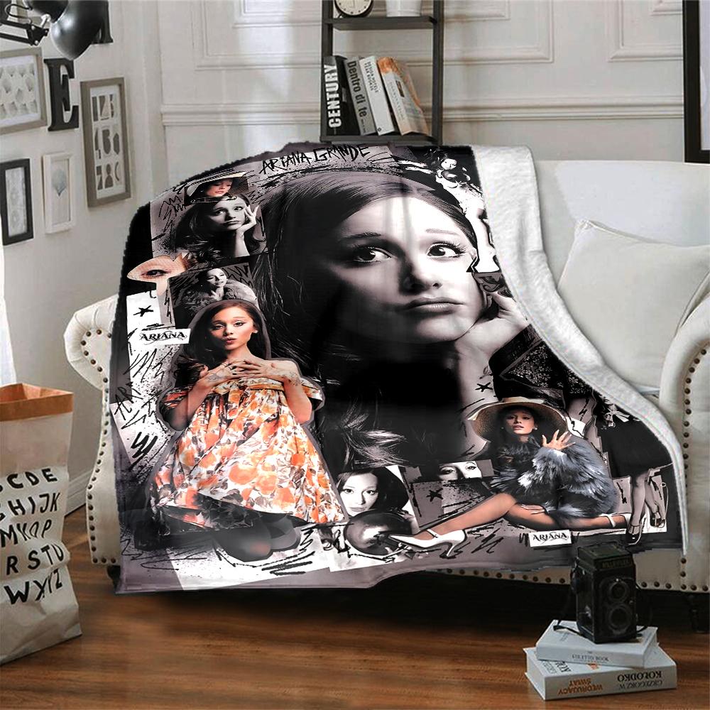 Artistic Collage Inspiration Blanket Soft Throw Blanket For Home Bedroom Bed Sofa Travel Office Solid Christmas Blanket