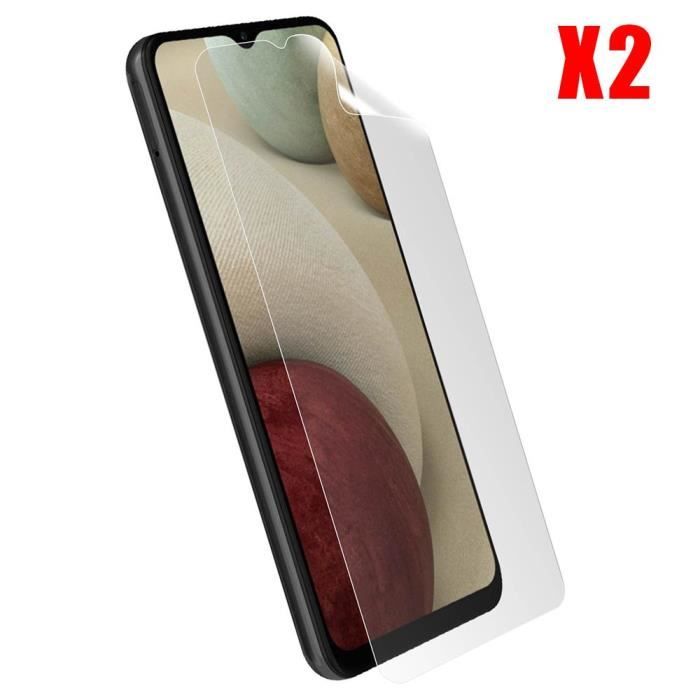 Film souple plastique pour samsung a12 5g (6,5") pack de 2 films ecran vitre protection sûre