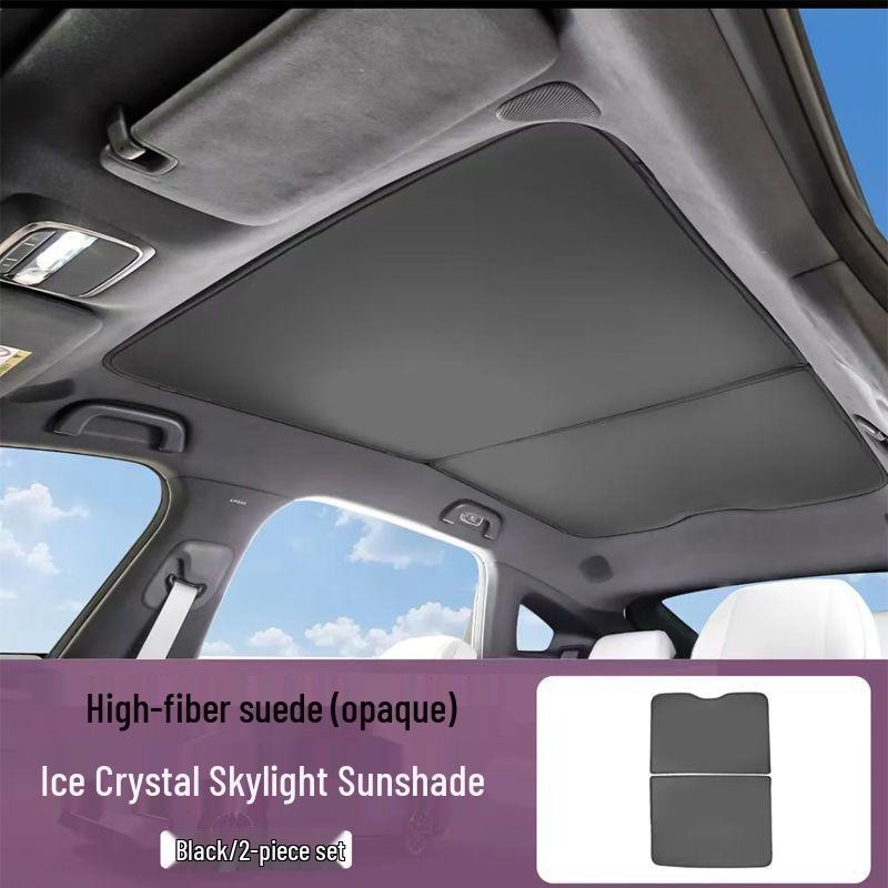 

Sunshade for Xiaopeng P7/P5/G9/G3 Panoramic Roof - Heat Insulation Accessory Mesh - Original Black