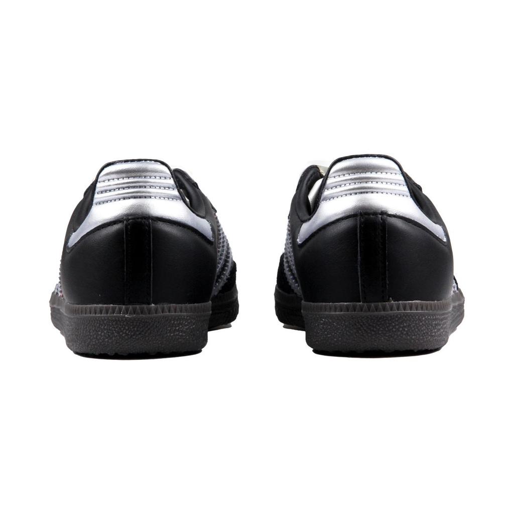 Adidas Originals SAMBA OG Abrasion Resistant Slip Resistant Low top Skateboard Shoes Unisex Black Silver B75807(TeamJ-)