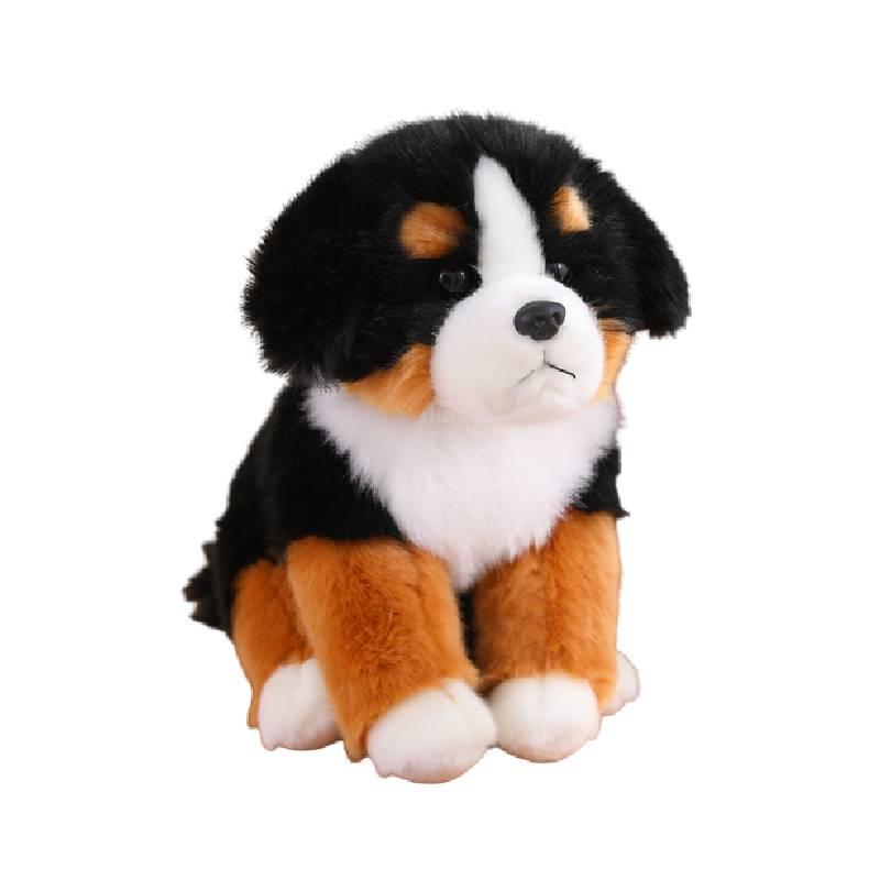 Soft And Cuddly Bernese Mountain Dog Plush Toy 25cm