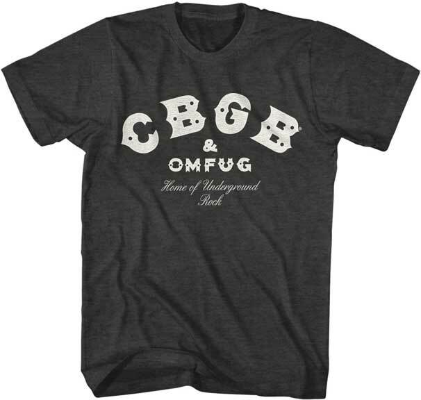 CBGB OMFUG Home Of Underground Rock Men T Shirt Music Merch S