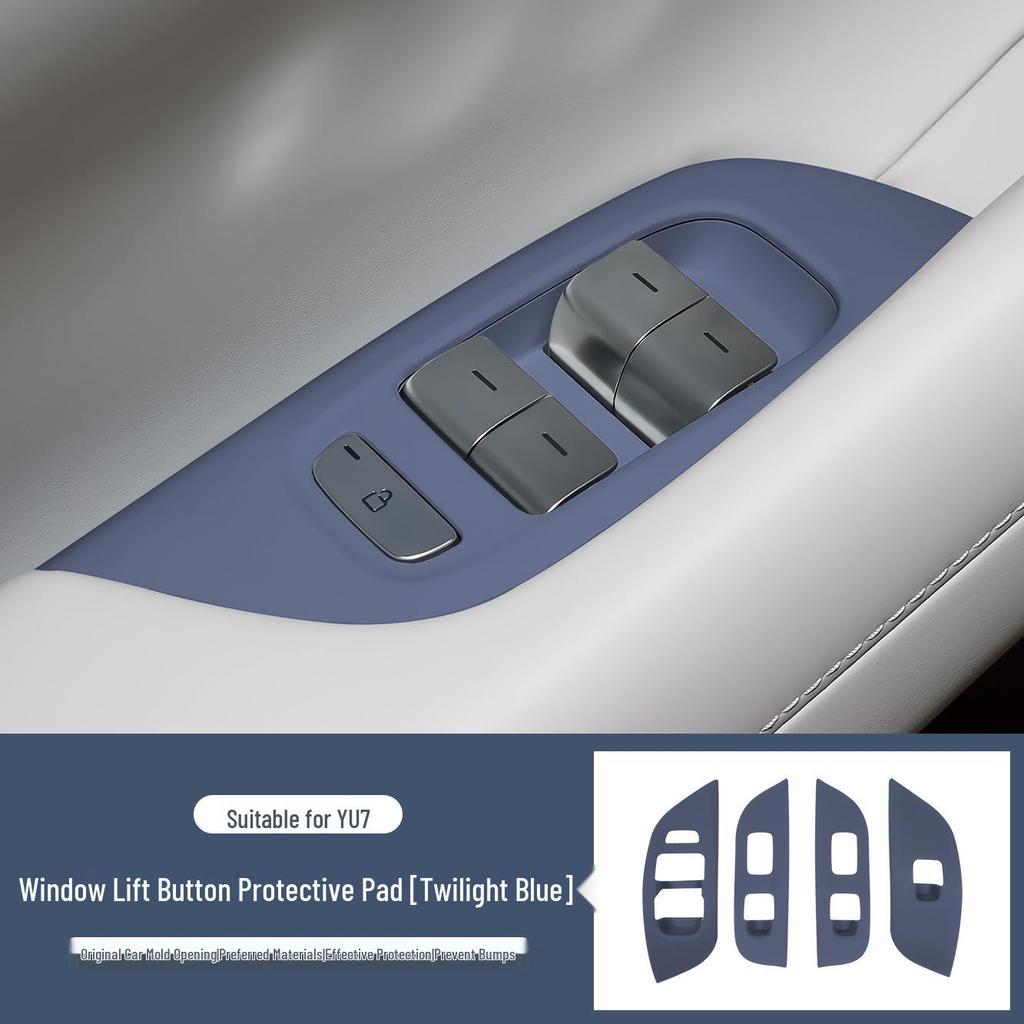 Passenger Side Door Pull Storage Mat for Xiaomi YU7 - Silicone Protection Pad