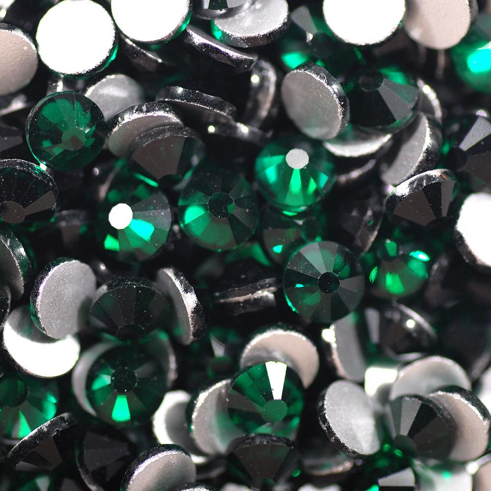 Super Flash Crystal Colored Diamond Nail Glass Diamond, Guomao Flat Bottom A Diamond, Mobile Phone Case Diy Filling Accessories.