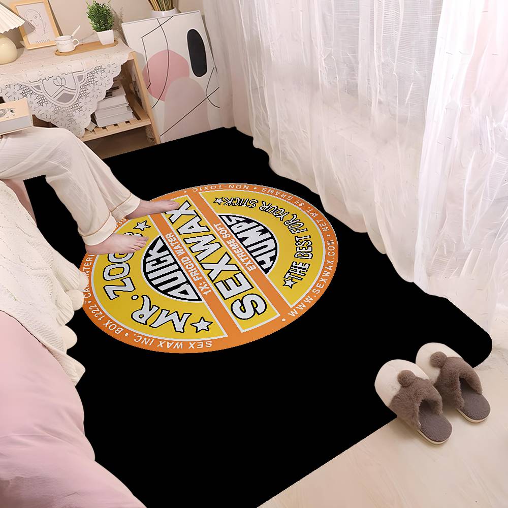 Mr Zogs Surfing Sex Wax Long Rugs Cheaper Anti-slip Modern Living Room Balcony Printed Bedside Area Rugs