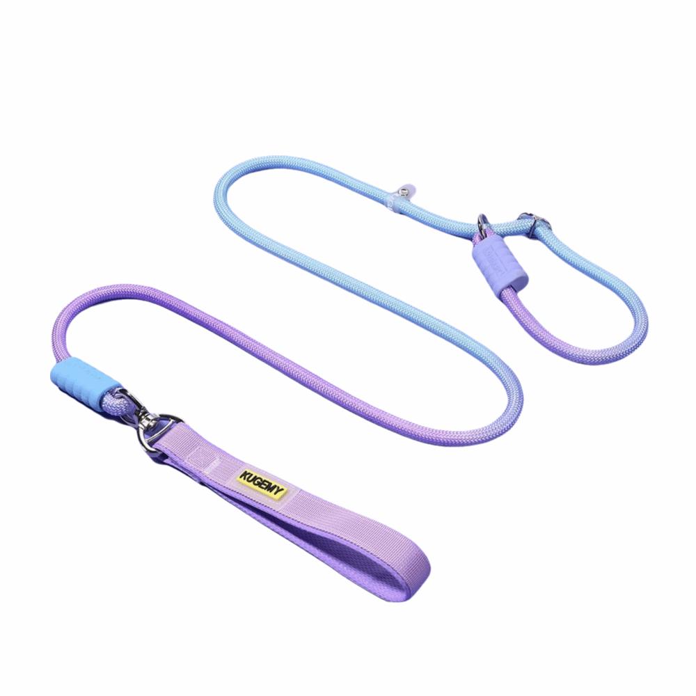 Heavy Duty Dog Leash Gradient Color Pet Training Leash Anti-Escape Anti-Pull Leash  Outdoor Use
