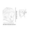 Rugby Helmet Ultralight Adjustable Protective Gear Protective Cap Headgear for Flag Football Sports Baseball Playing Training