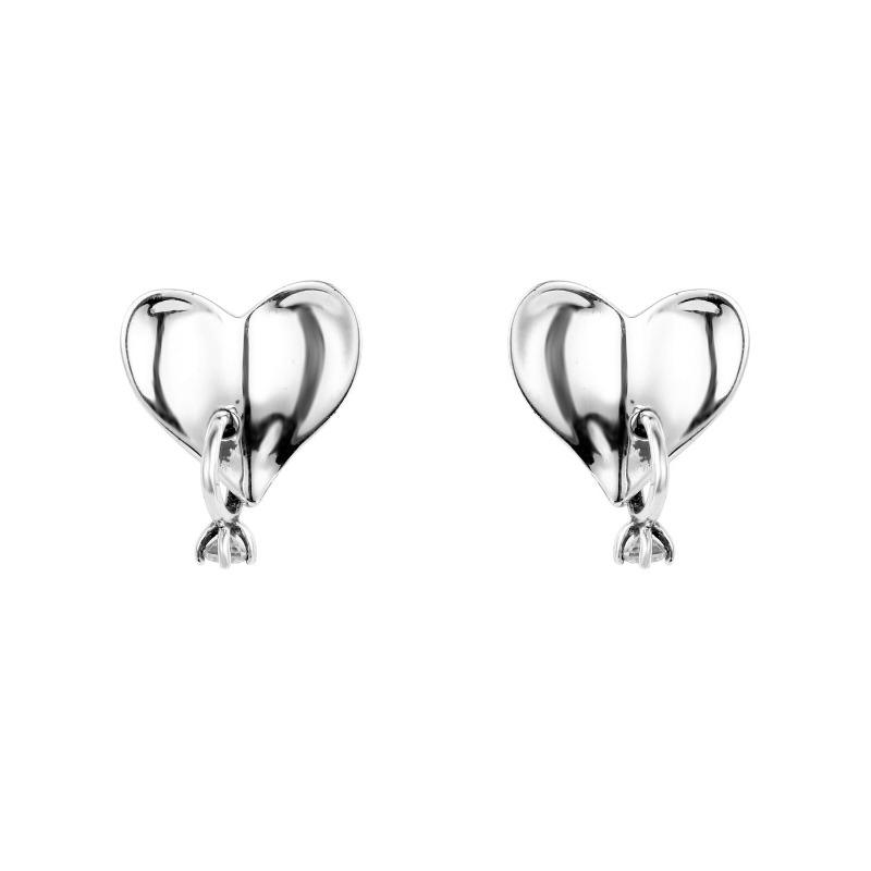 

Серьги Retro Love Zircon, маленькие серьги Commuter Temperament, новый стиль