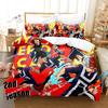 My Hero Academia Beding Set Japan Anime Printed Bed Linen Set With Pilowcase Soft Duvet Cover Soft Single Double Quen Super King-Sized Dimensionsd