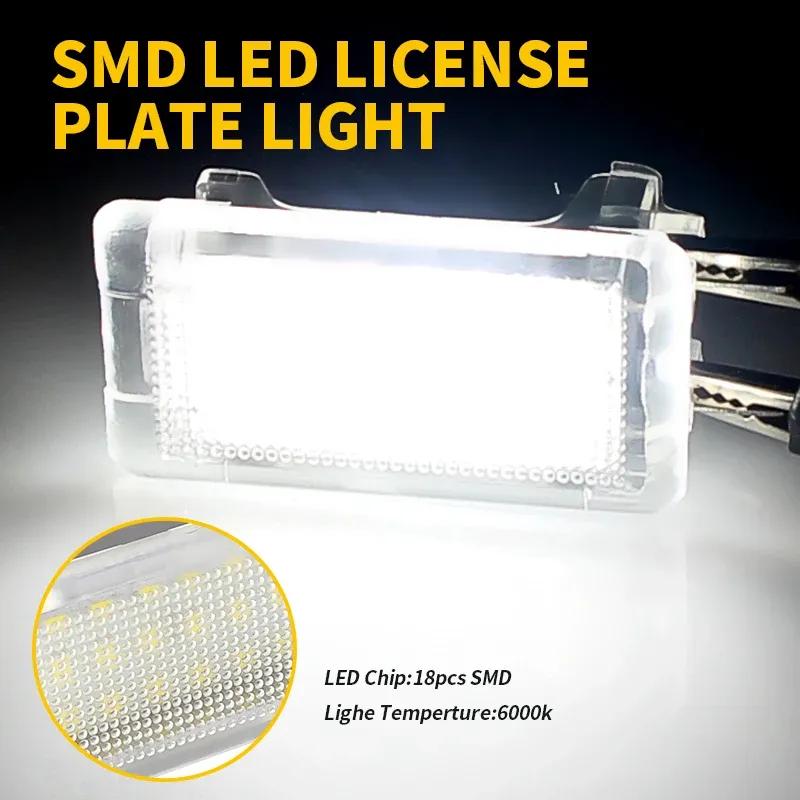 2pcs LED Trunk Compartment Interior Light For Opel Astra E F G H Agila Omega Corsa C Vectra Ignia Convertible Glove Box Lamp