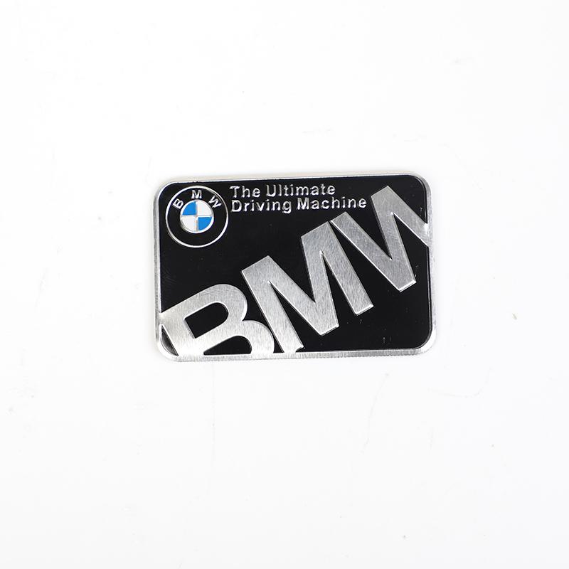 CTCE1 Keychain 3D Metal Car Sticker Fender Emblem Styling Decals Badge Accessorie For BMW Performance F30 357 Series X5 X6m MSports G3