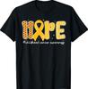 Hope Childhood Cancer Awareness Gold Ribbon Polka Dots T-Shirt