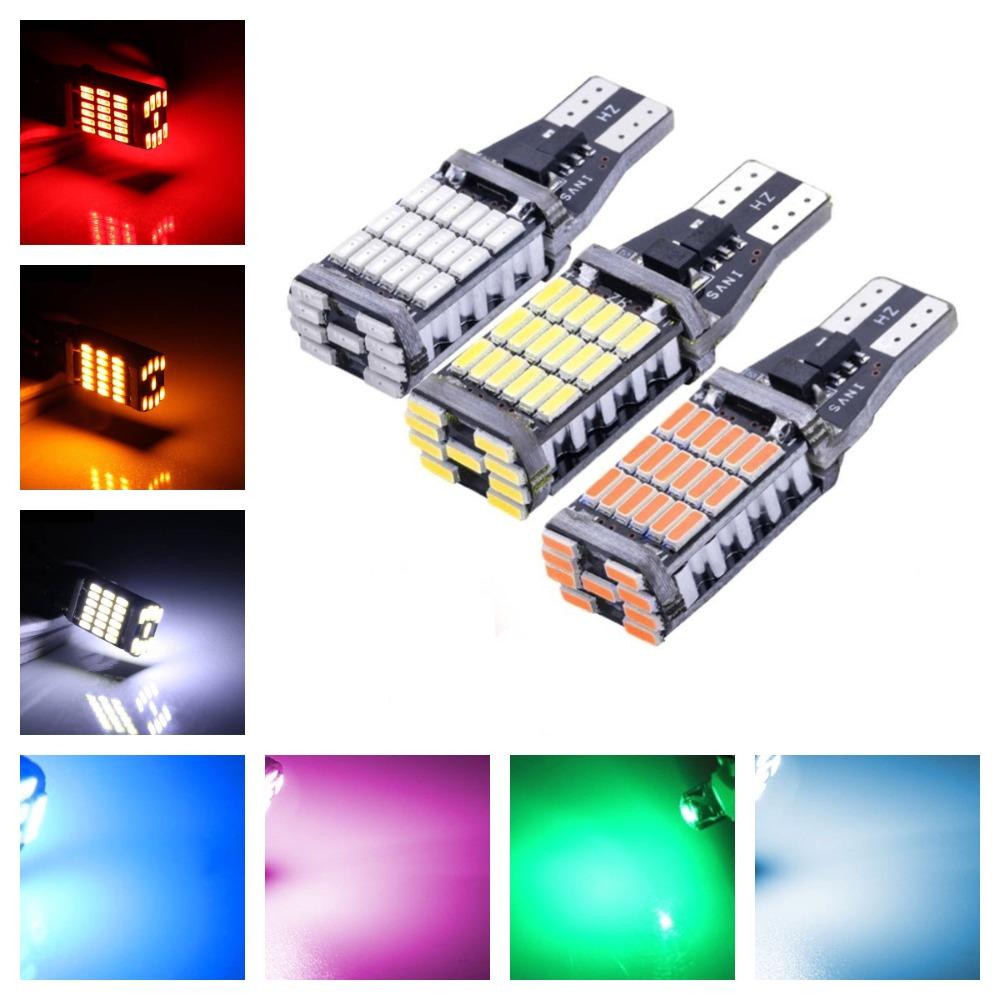 Super Bright LED Signal Light T15 45SMD 4014 Turn Signals Bulbs Car Backup Reverse Lamp