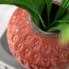 Rote Erdbeer-Keramikvase Abstrakte Kunst Hydroponische Blumendekoration Wohnzimmer Esstisch Obst-Keramikvase Heimdekoration
