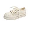 Canvas Shoes Women's Autumn New Student Versatile Thick Baseplate Shoes Spring and Autumn Casual Shoes 2