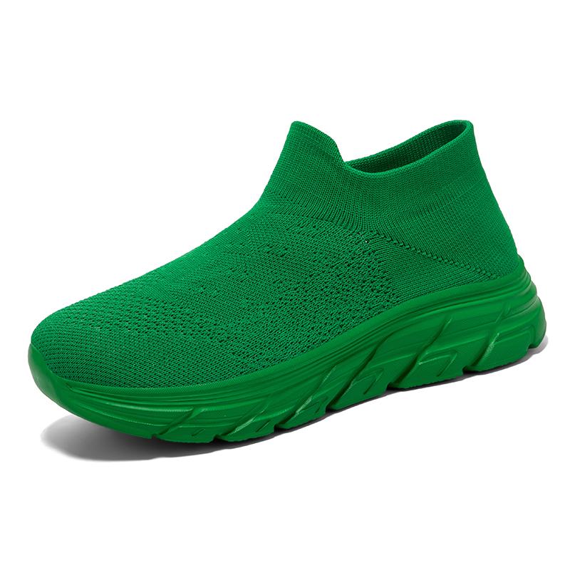 Modische Damen Plateau-Schuhe Herren Gestrickte Socken Schuhe Leichte Freizeitschuhe zum Gehen Reisen Joggen