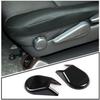 Glossy Black Front Seat Base Cover Frame Trim For Toyota FJ Cruiser 2007-21