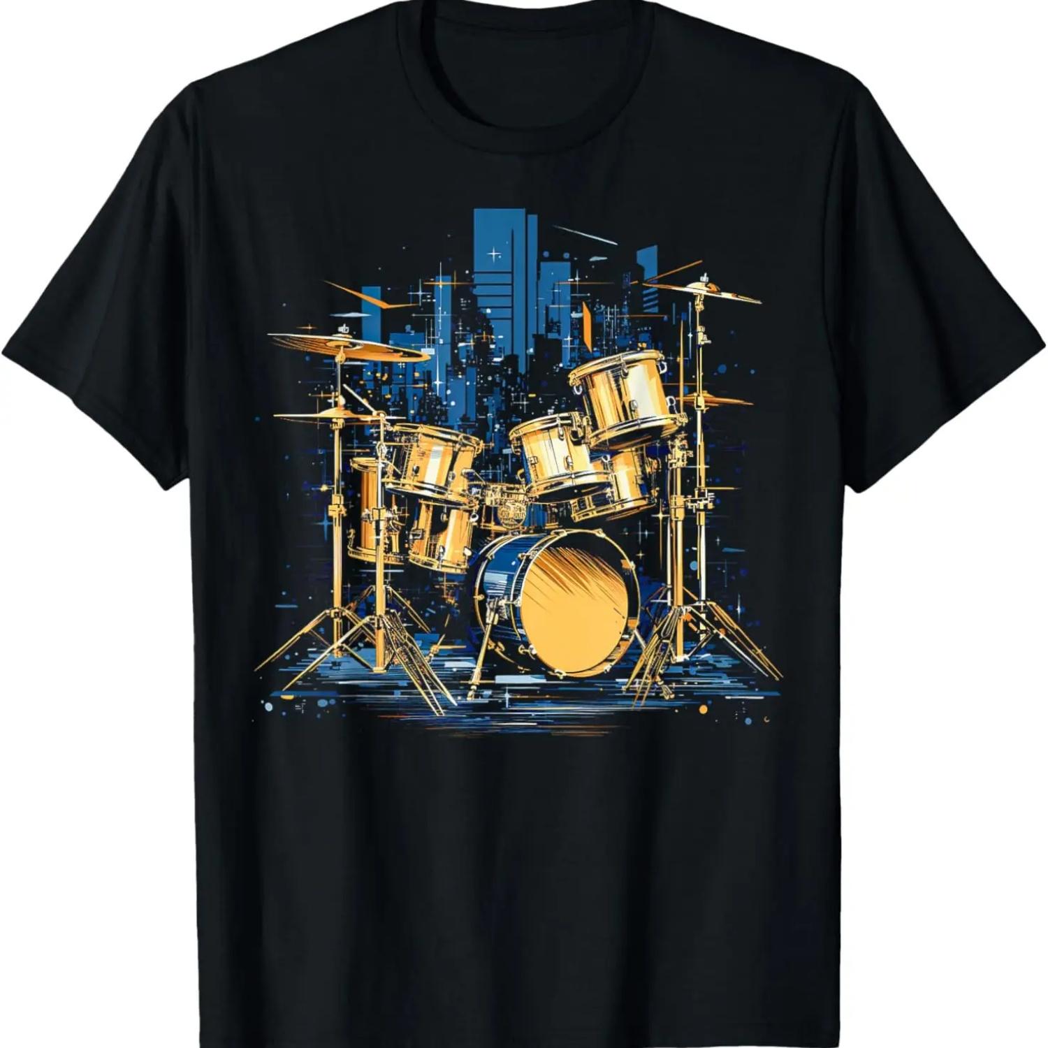 Funny Drummer Definition Humor Funny Drum Player T-Shirt S