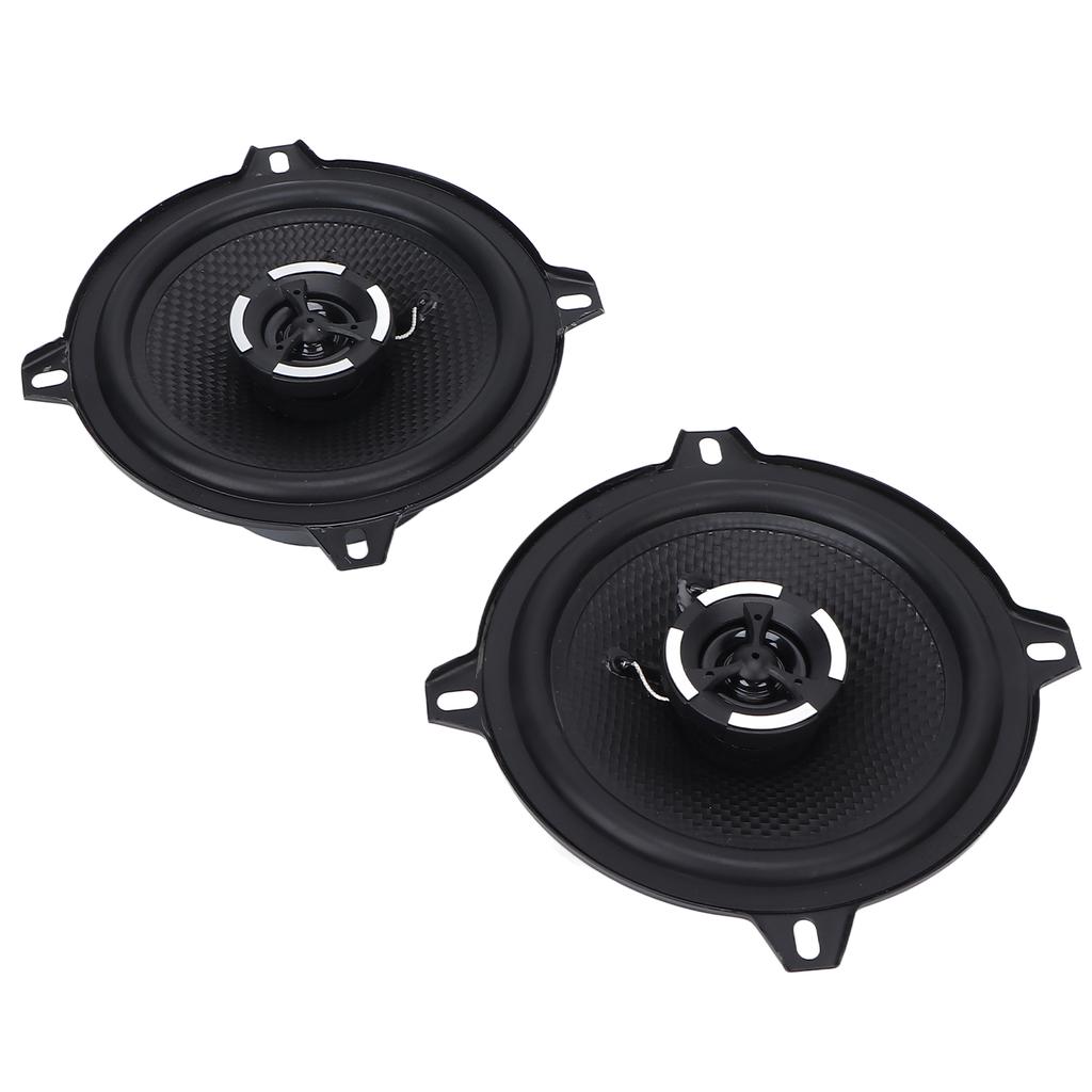 2PCS Car Audio Tweeter 5.2in 13.2cm 4 Ohm  70‑20KHZ 91dB 12V Round Speaker Universal Accessories