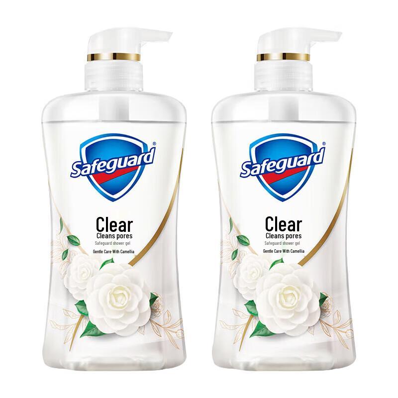 Safeguard Pore Cleansing Camellia Gel Body Wash