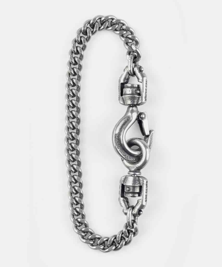 Sheen666 Industrial Series Sts012 570 Link Silver Bracelet