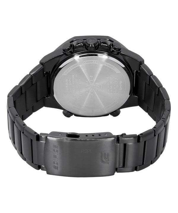 Casio Ceas de bărbați Edifice Analog Digital Mobile Link cadran negru Tough Solar ECB-950DC-1A 100M