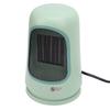 Mini Space Heater Portable Desktop Movable Silent Fast Heating Home Office Indoor Use Green