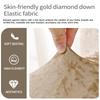 Buckle Non-Slip Gold Diamond Fleece Solid Color Elastic Chair Cover Household Hotel Dining Chair Cover Dust Chair Cover