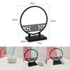 Chinese Style Screen And Plastic Flower Vase For Nordic Interior Decoration