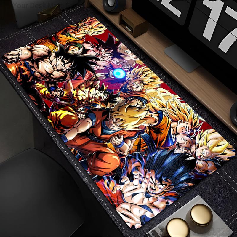 Mouse Pad Dragon Ball DBZ Professional eSports Game Players Speed Lock Edge Rubber Gamer Extended Desk Mat Mousepad Keyboard Mat