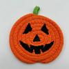 4/8Pcs Anti Scald Halloween Drink Pads Handwoven Non-Slip Cup Mat  Restaurant Table