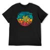 Aquatic Rainbow T-Shirt T-shirts Oversize Essential T Shirt Boys Animal Print Designer T Shirt Men