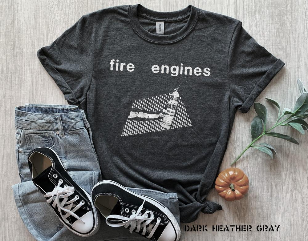 the Fire Engines t shirt post punk scottland Aufgeladen und Bereit pop aural Unisex T-Shirt XXL