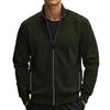 Men's  Standing Collar  American Style  Adding Fleece  Hoodie  Coat