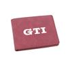 Carbon Fiber Leather Car Emblem Card Holder Billfold For VW Golf Amarok Phaeton GTI Teramont Tiguan Passat Polo Jetta keychain ZM7