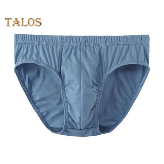 

Мужские трусы средней посадки с эластичным поясом, однотонное нижнее белье, удобные дышащие облегающие эластичные трусики для повседневной носки XXL светло-синий