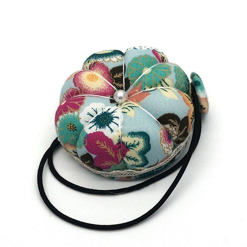 Strap Needlework Pumpkin Shape Fabric Sewing Accessories Needle Holder Needle Pillow Pin Cushion