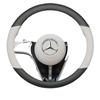 Skórzana Pokrowiec na Kierownicę Samochodową do Mercedes Benz C220 GLC W447 W124 W203 W204 W205 W218 W245 W166 W212 W210 W221 Akcesoria mo00