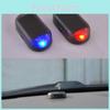 Premium Quality Solar Car Alarm Led Light Security System With Blinking Red Feature