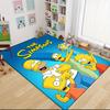Simpsons Family Adventure Carpet Rug Soft Washable Antislip Home Living Room Sofa Mats Personalized Christmas Rug