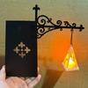 Mini Decorative Bookshelf Lighting Black Bookcase Lamp New Library Lantern  Reading Nook Decor